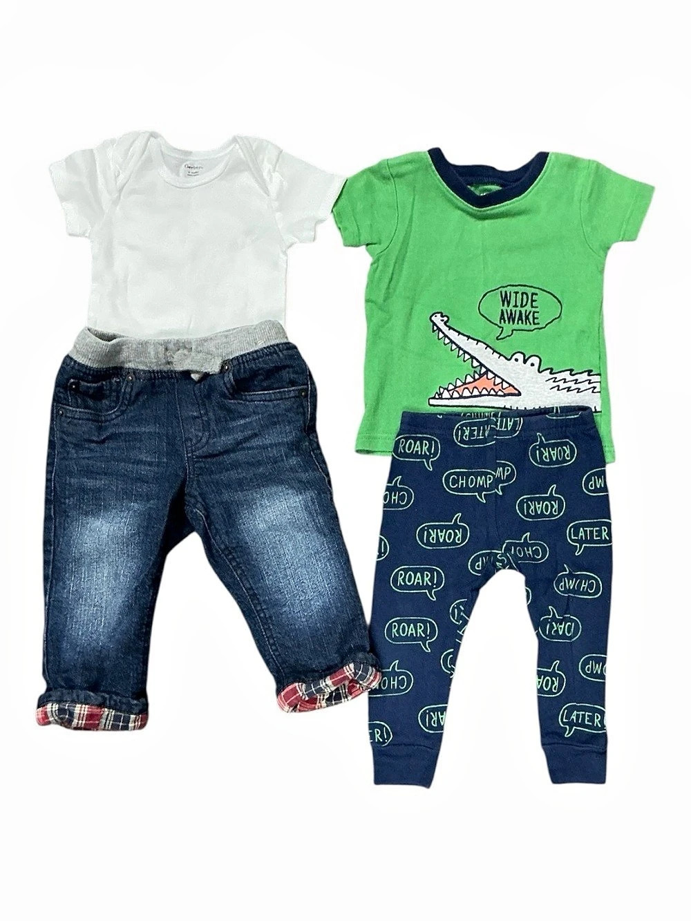 Boy Bundle 4 Piece Carter’s Cat & Jack & Gerber